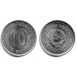 (89) Yugoslavia. 1987. 10 Dinara (SC)
