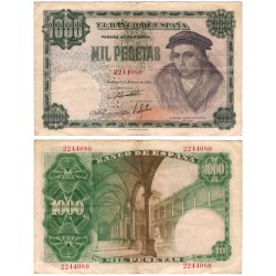 Estado Español. 1946. 1000 Pesetas (MBC) Sin Serie