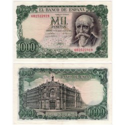 Estado Español. 1971. 1000 Pesetas (EBC+) Serie 6B