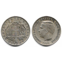 (89) Grecia. 1966. 1 Drachma (MBC)