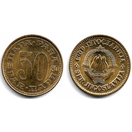 (46.2) Yugoslavia. 1980. 50 Para (EBC)