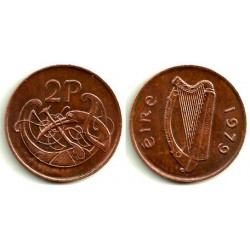 (21) Irlanda. 1979. 2 Pence (MBC)