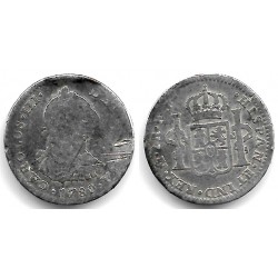 Carlos III. 1780. 1 Real (RC+) (Plata) Ceca de Mejico FF