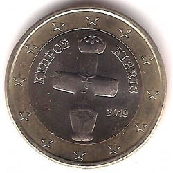 Chipre. 2019. 1 Euro (SC)