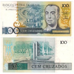 (211b) Brasil. 1986-88. 10 Cruzados (SC)