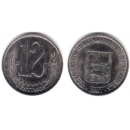 (Y90) Venezuela. 2007. 12½ Céntimos (SC)