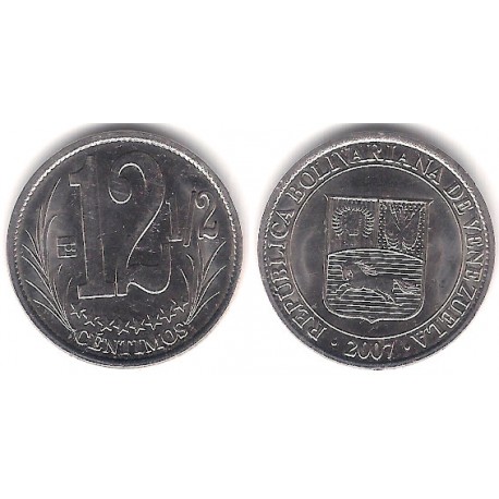 (Y90) Venezuela. 2007. 12½ Céntimos (SC)