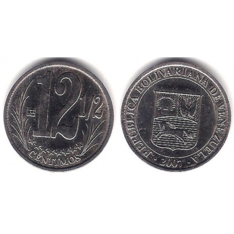 (Y90) Venezuela. 2007. 12½ Céntimos (SC)