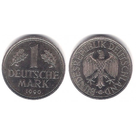(110) Alemania. 1990(G). 1 Mark (SC-)