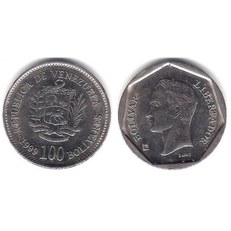 (Y78.2) Venezuela. 1999. 100 Bolivares (MBC+)