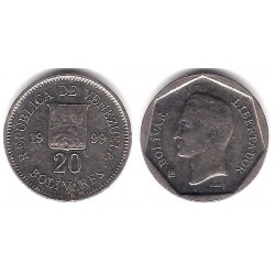 (Y76.2) Venezuela. 1999. 20 Bolivares (MBC)