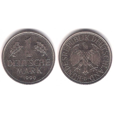 (110) Alemania. 1990(D). 1 Mark (SC-)