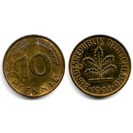 (108) Alemania. 1994(F). 10 Pfennig (MBC)