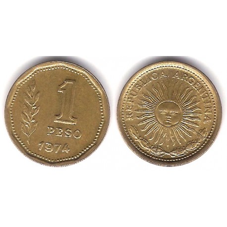 (69) Argentina. 1974. 1 Peso (MBC)