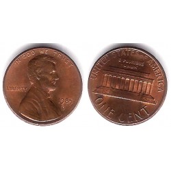 (201b) Estados Unidos de América. 1985(D). 1 Cent (EBC)
