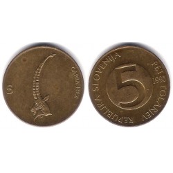 (6) Eslovenia. 1995. 5 Tolarjev (MBC)
