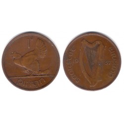 (3) Irlanda. 1937. 1 Penny (MBC-)