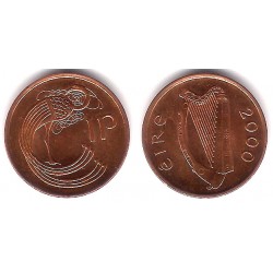 (20a) Irlanda. 2000. 1 Penny (EBC)