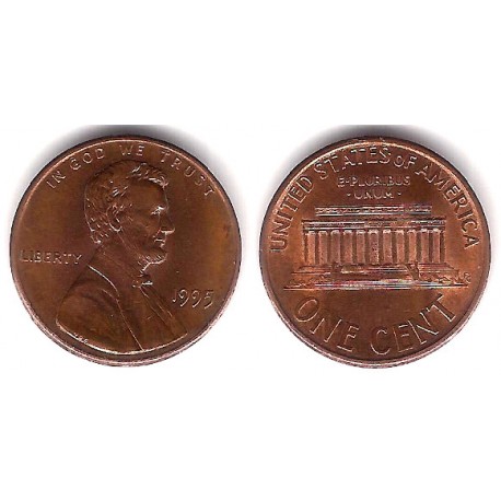 (201b) Estados Unidos de América. 1995. 1 Cent (MBC)