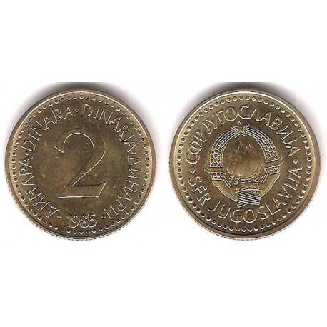 (87) Yugoslavia. 1985. 2 Dinara (EBC+)
