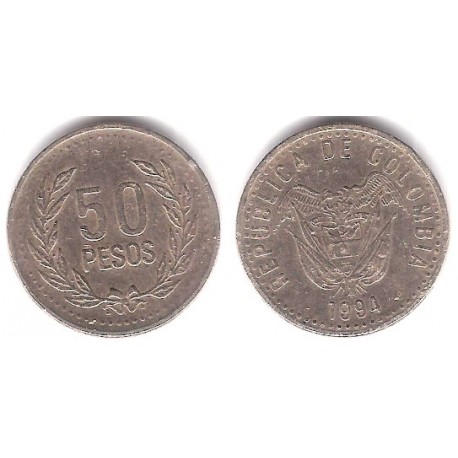 (283.1) Colombia. 1994. 50 Pesos (MBC)
