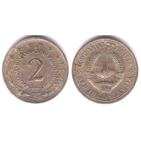 (57) Yugoslavia. 1971. 2 Dinara (MBC)