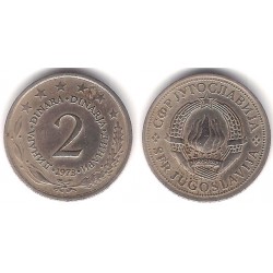 (57) Yugoslavia. 1973. 2 Dinara (MBC+)