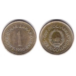 (142) Yugoslavia. 1990. 1 Dinar (MBC+)