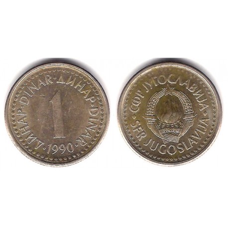 (142) Yugoslavia. 1990. 1 Dinar (MBC+)