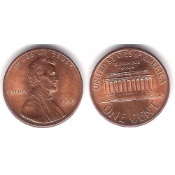 (201b) Estados Unidos de América. 1996. 1 Cent (EBC+)