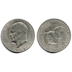 (203) Estados Unidos de América. 1971. 1 Dollar (MBC)