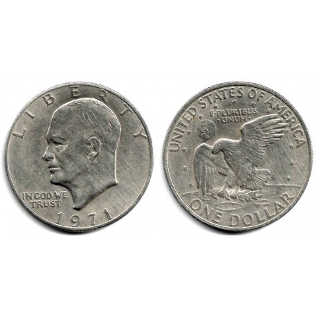 (203) Estados Unidos de América. 1971. 1 Dollar (MBC)