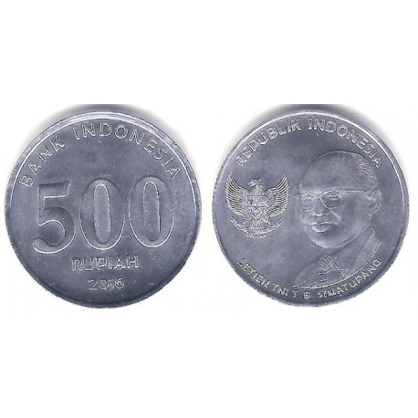 Indonesia. 2016. 500 Rupiah (EBC/EBC+)