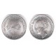 (43) Curasao. 1944D. 1/10 Gulden (EBC+) (Plata)