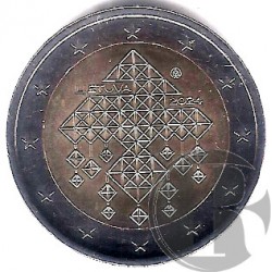 Lituania. 2024. 2 Euro (SC) Jardines de Paja
