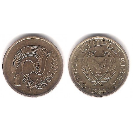 (53.2) Chipre. 1990. 1 Cent (MBC)