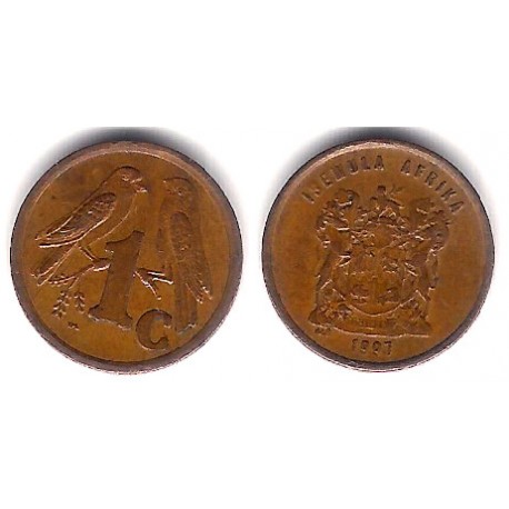 (170) Sudáfrica. 1997. 1 Cent (MBC)