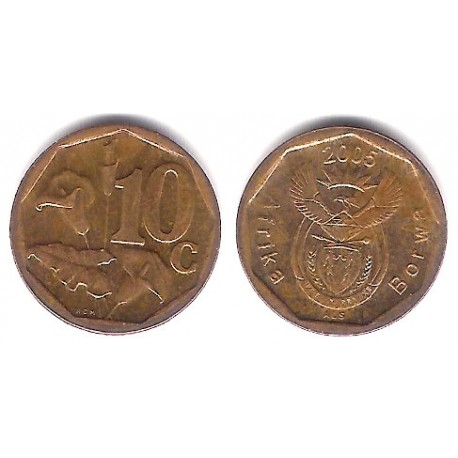 (292) Sudáfrica. 2005. 10 Cents (MBC)