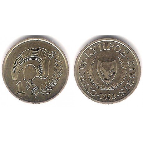 (53.3) Chipre. 1993. 1 Cent (EBC)