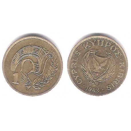 (53.1) Chipre. 1983. 1 Cent (EBC)