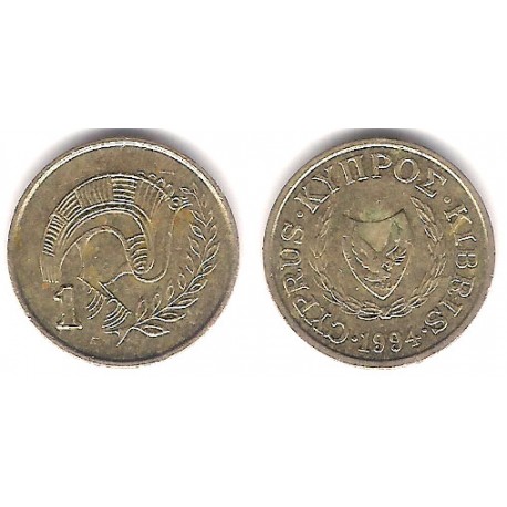 (53.3) Chipre. 1994. 1 Cent (MBC+)