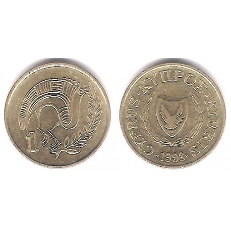(53.3) Chipre. 1998. 1 Cent (MBC+)