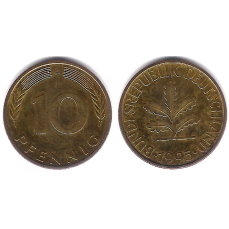 (108) Alemania. 1995(A). 10 Pfennig (MBC)