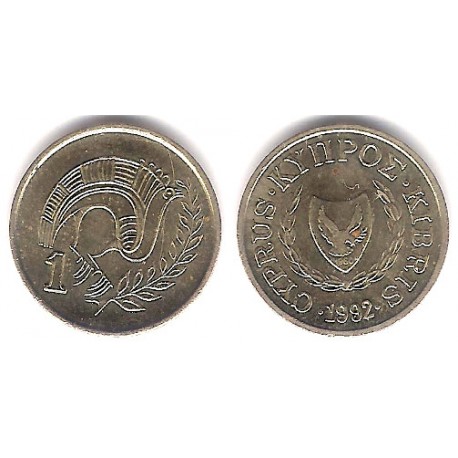 (53.3) Chipre. 1992. 1 Cent (EBC+)