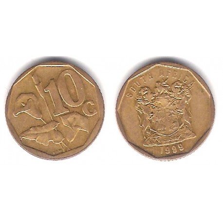 (161) Sudáfrica. 1999. 10 Cents (MBC)