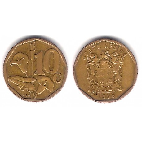 (161) Sudáfrica. 1996. 10 Cents (MBC)