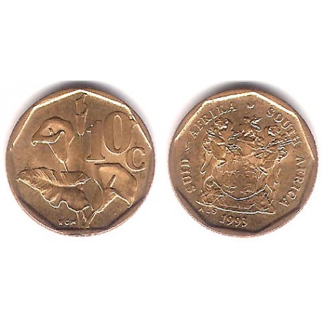 (135) Sudáfrica. 1993. 10 Cents (SC)