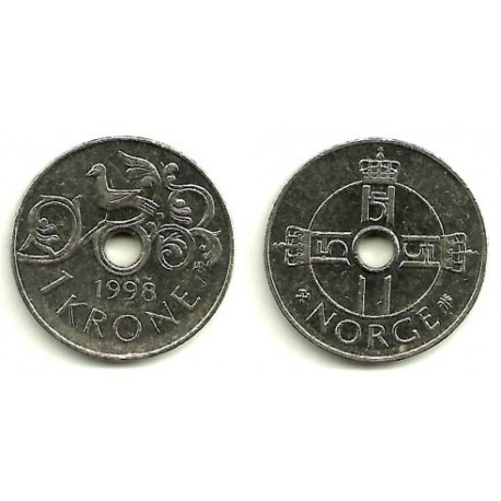 (462) Noruega. 1998. 1 Krone (MBC)