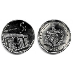 (575.2) Cuba. 2000. 5 Centavos (SC)