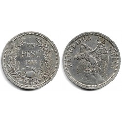 (176.1) Chile. 1933. 1 Peso (MBC+)